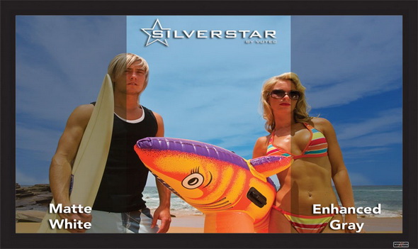 Диез экраны Vutec VisionX с полотном Silver Star